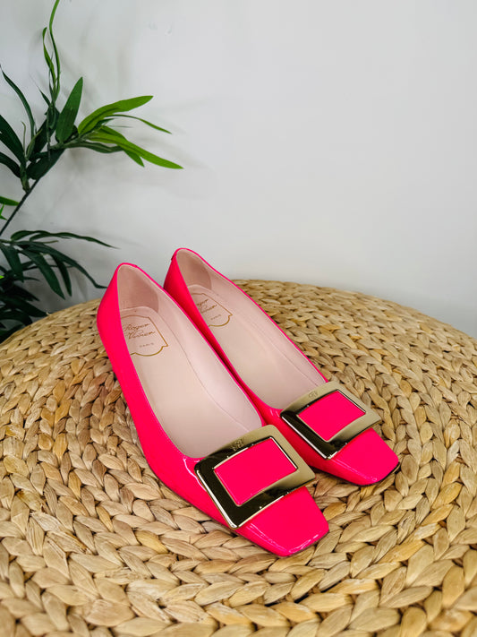 Patent Leather Heels - Size 37.5