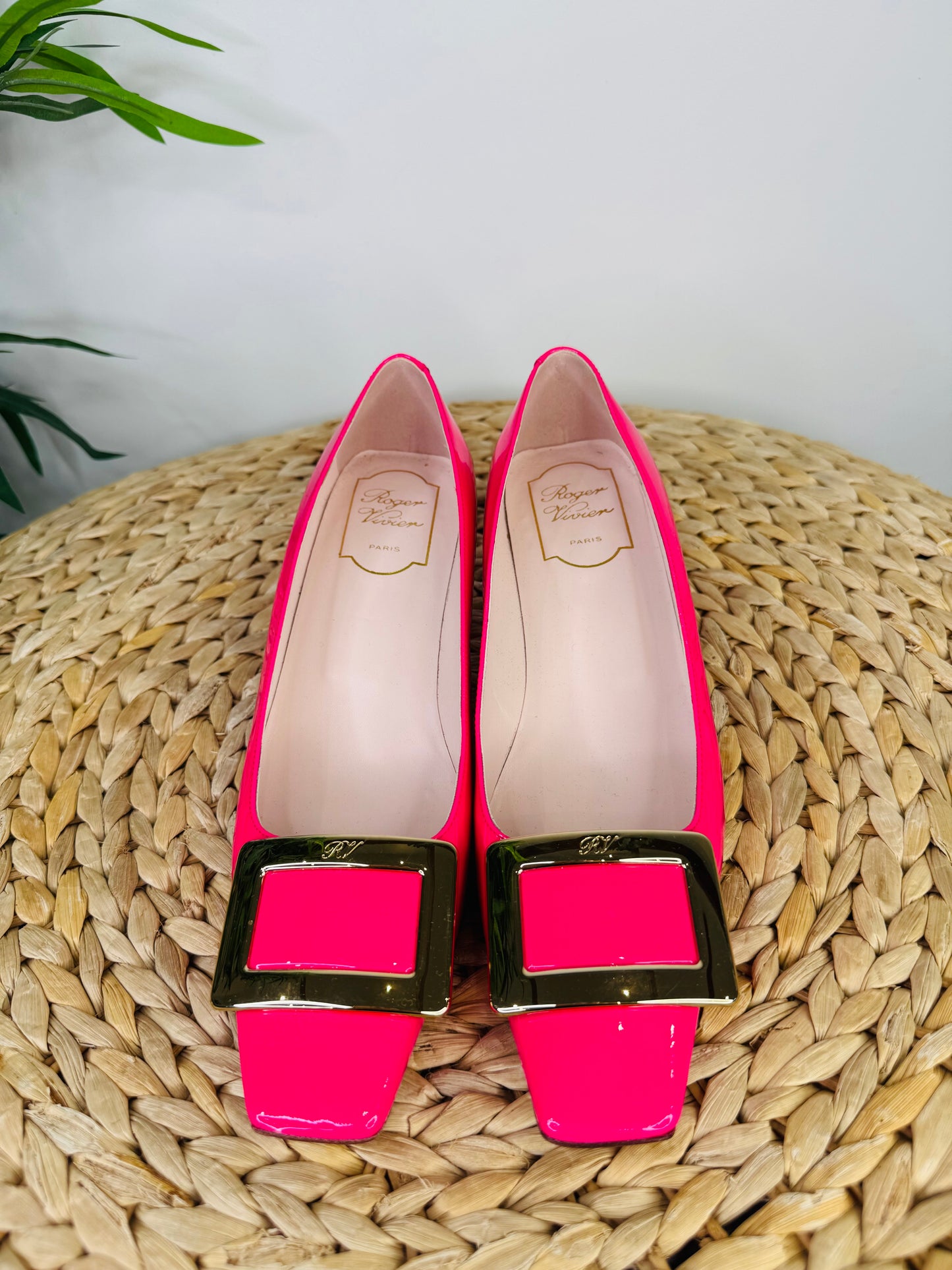 Patent Leather Heels - Size 37.5