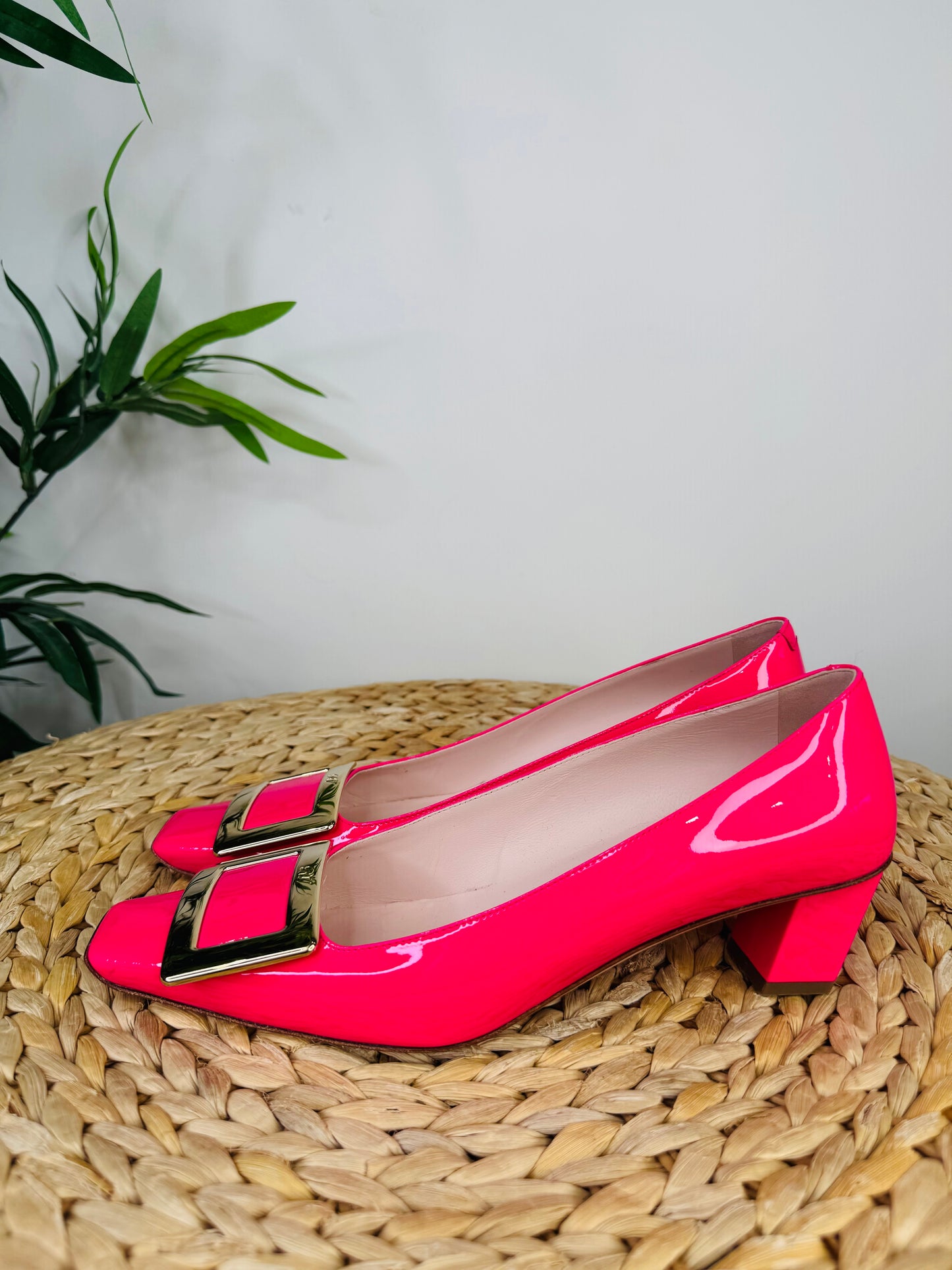 Patent Leather Heels - Size 37.5