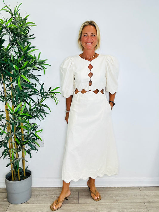 Leona Midi Dress - Size 12