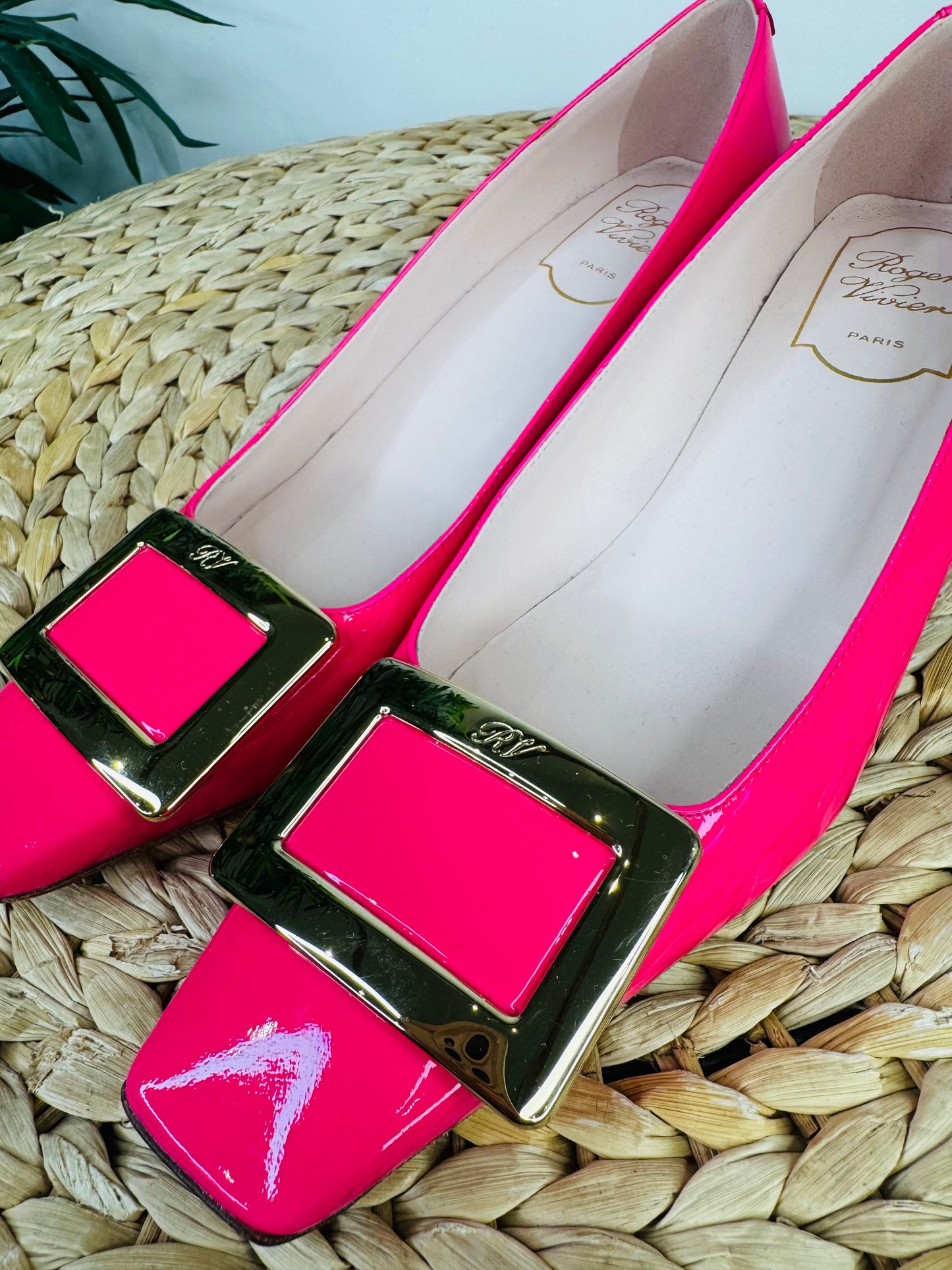 Patent Leather Heels - Size 37.5