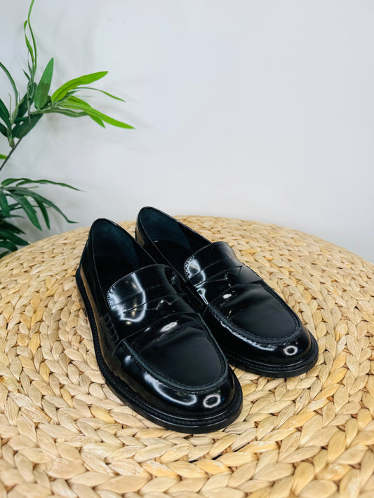 Leather Loafers - Size 37