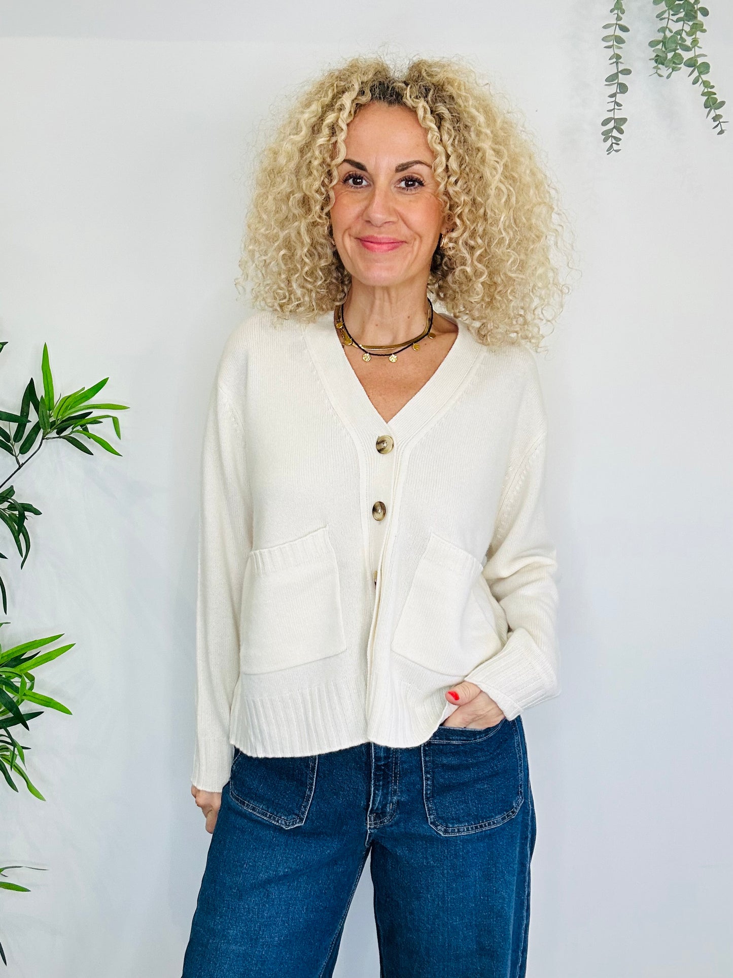 Cashmere Cardigan - Size M