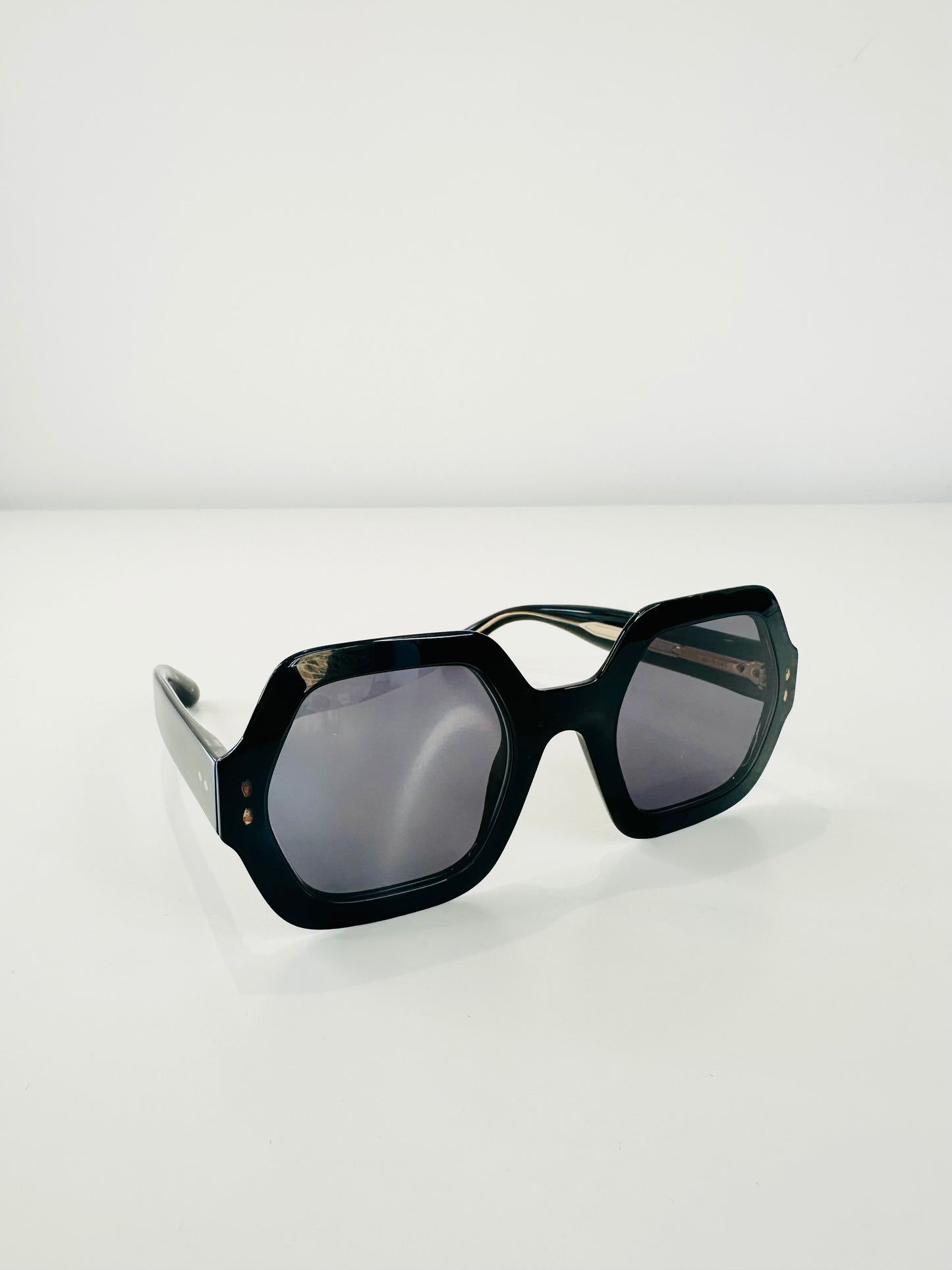 Hexagon Frame Sunglasses