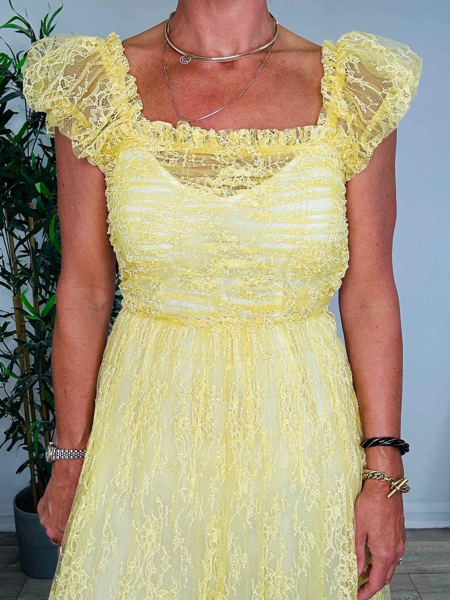 Pamelina Lace Dress - Size XS