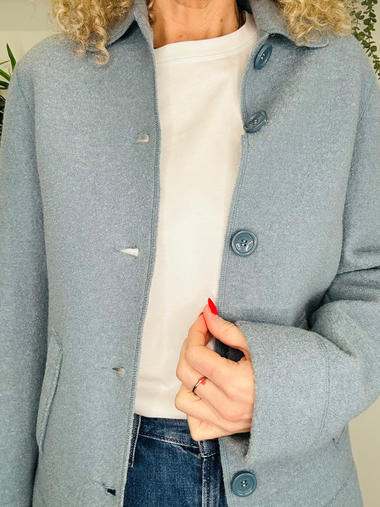 Short Wool Jacket - Size 42IT