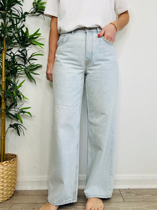 Wide Leg Jeans - Size 27