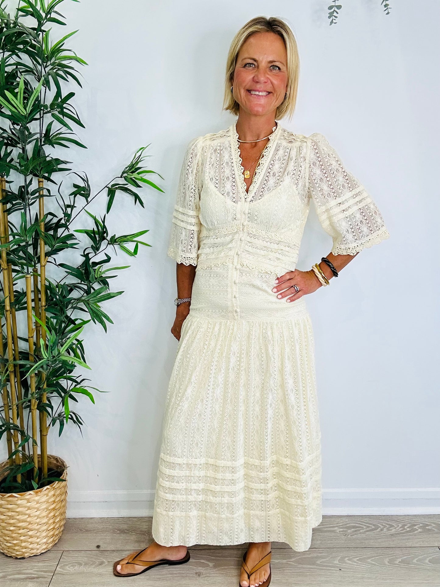 Lace Starlette Dress - Size XS