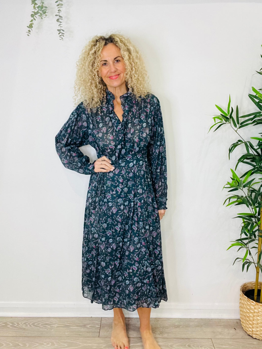 Maelys Wrap Dress - Size 36