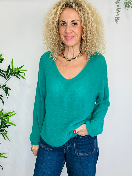 Fine Knit Jumper - Size S/M