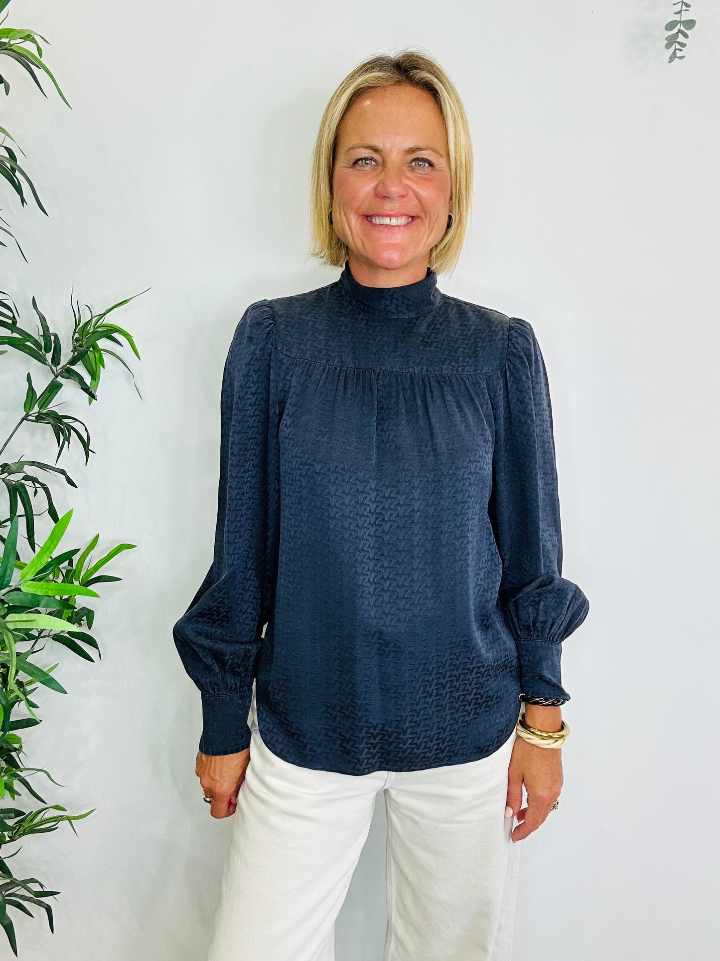 Silk Blouse - Size S