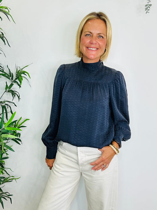 Silk Blouse - Size S