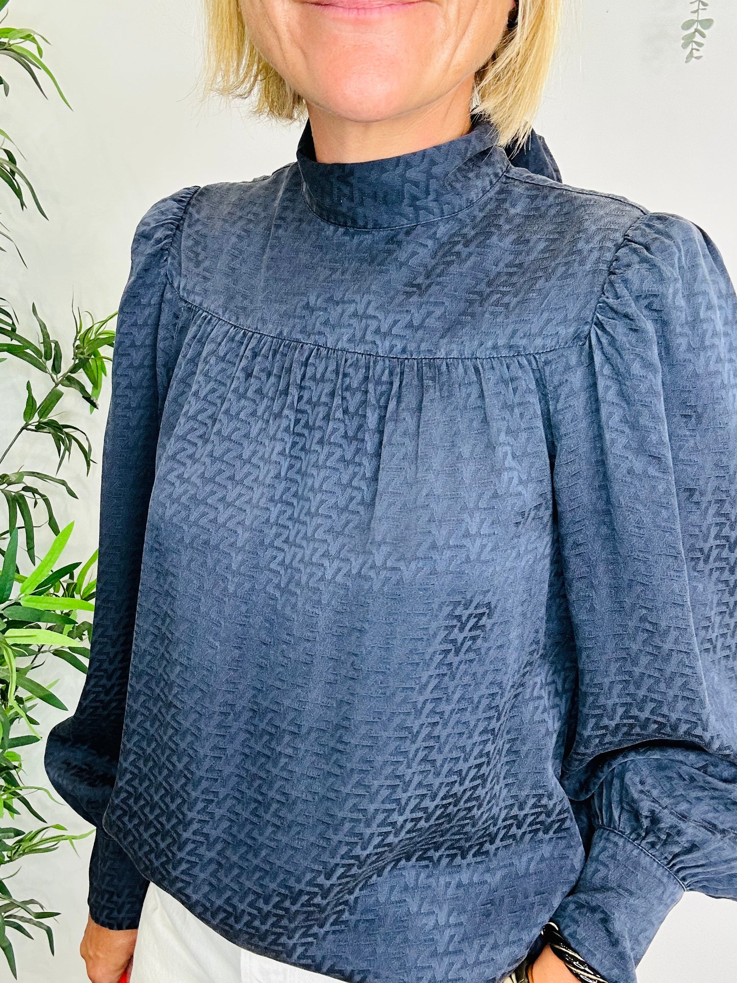 Silk Blouse - Size S