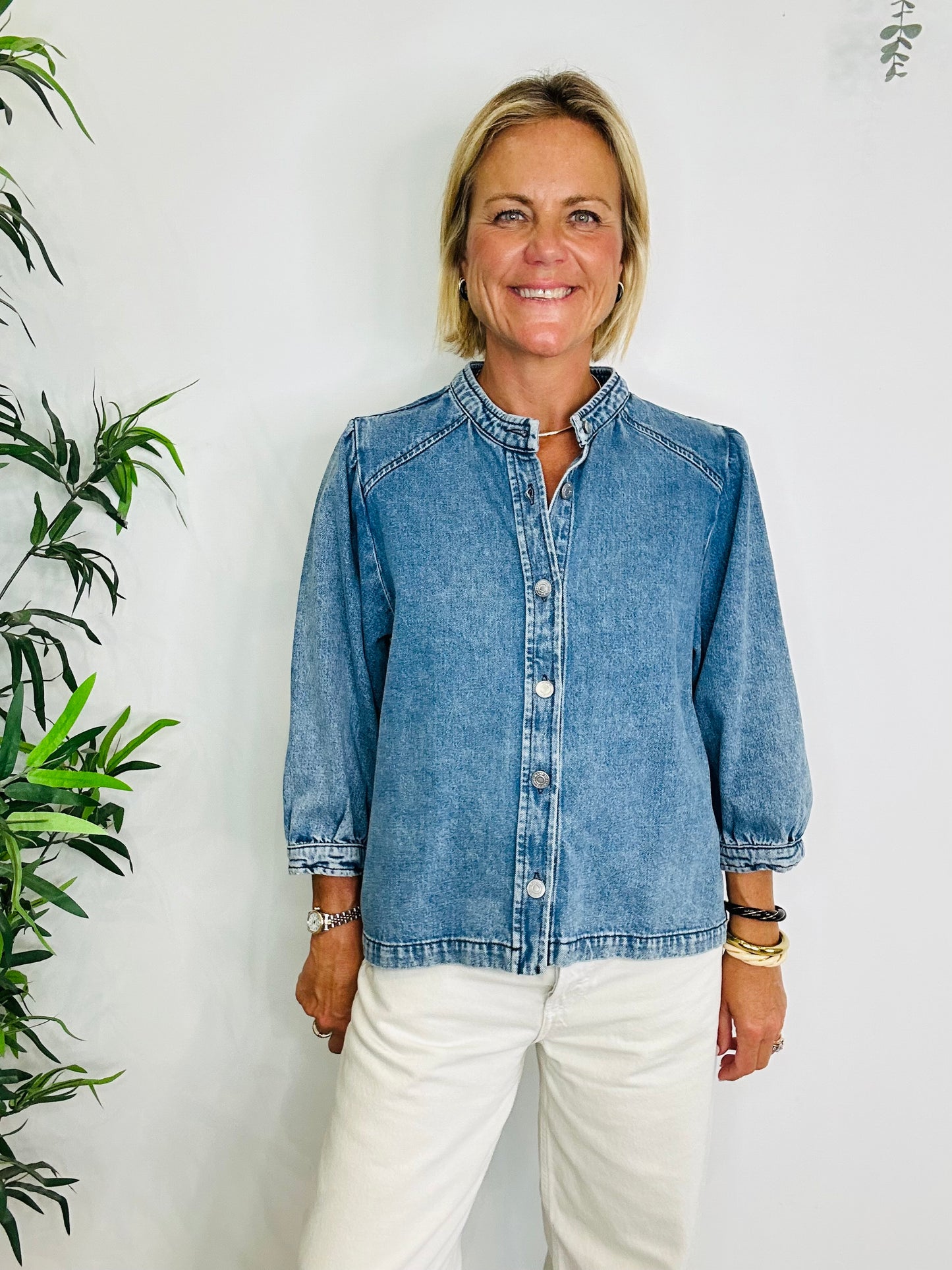 Denim Shirt - Size 42