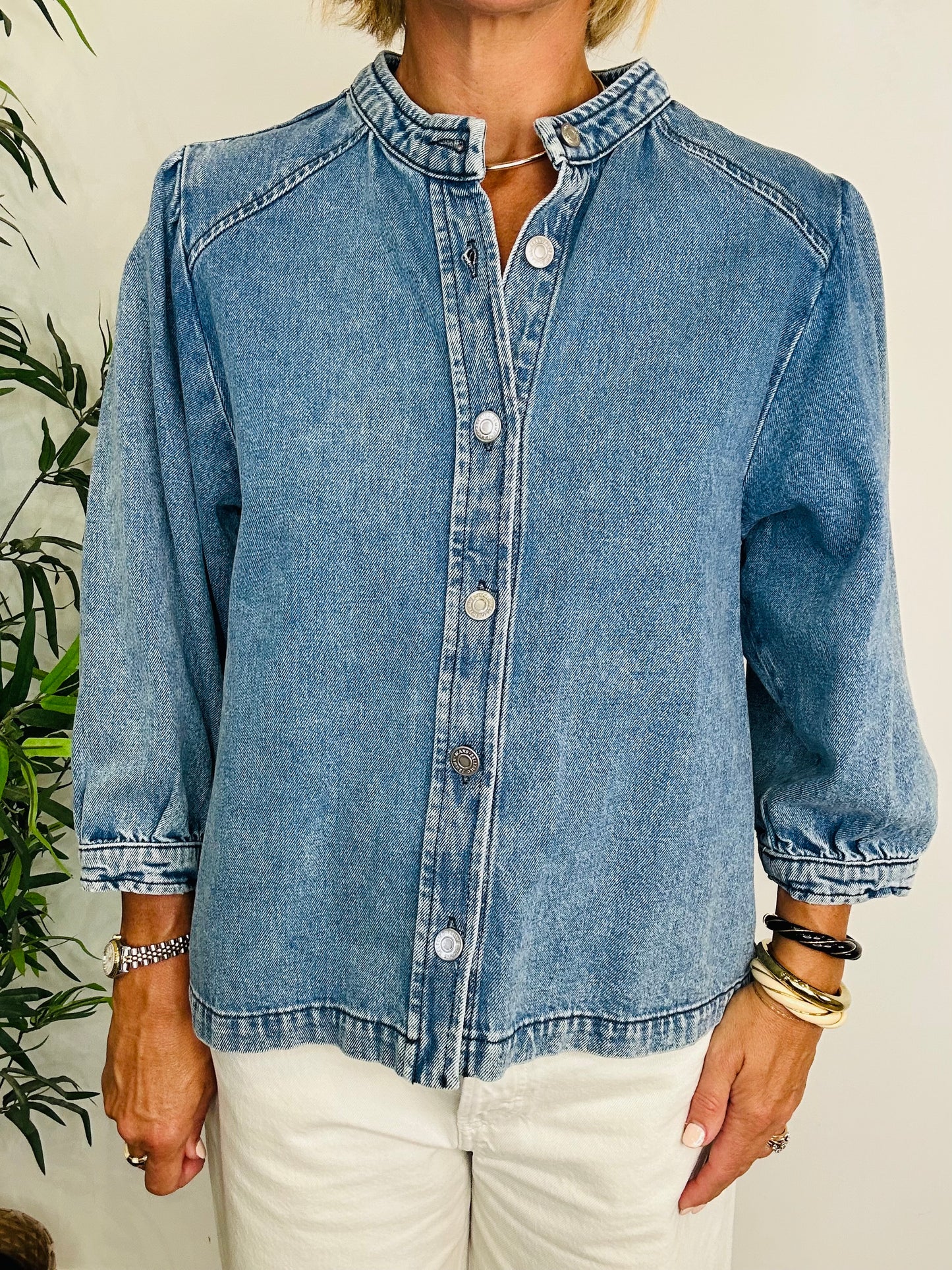 Denim Shirt - Size 42