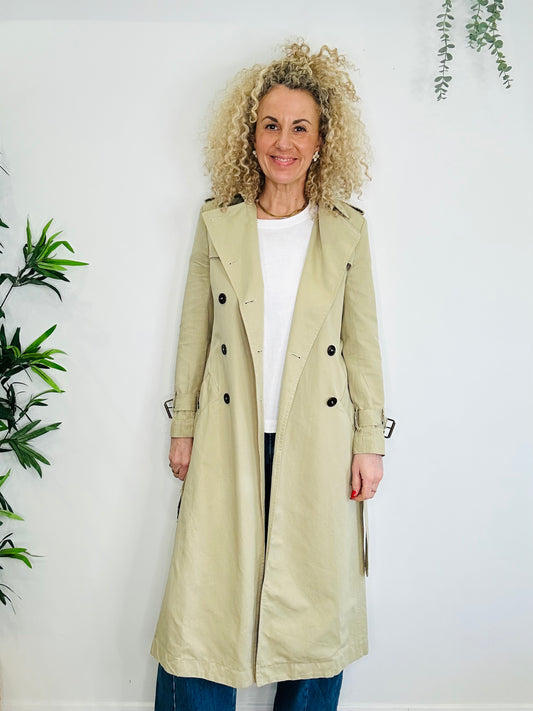 Belted Trench Coat - Size S