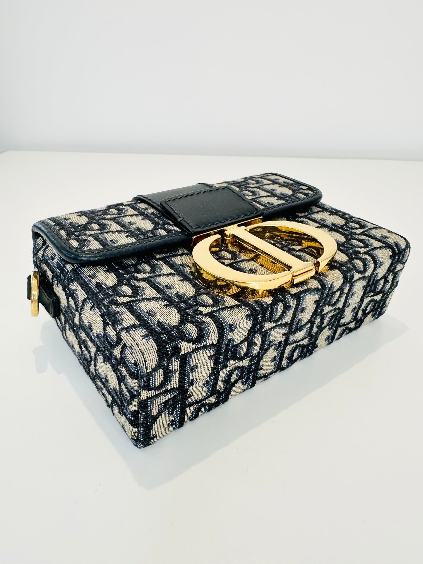 Oblique Canvas 30 Montaigne Box Bag