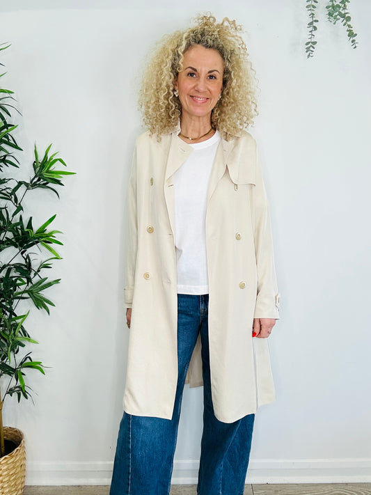 Eva Trench Coat - Size 36