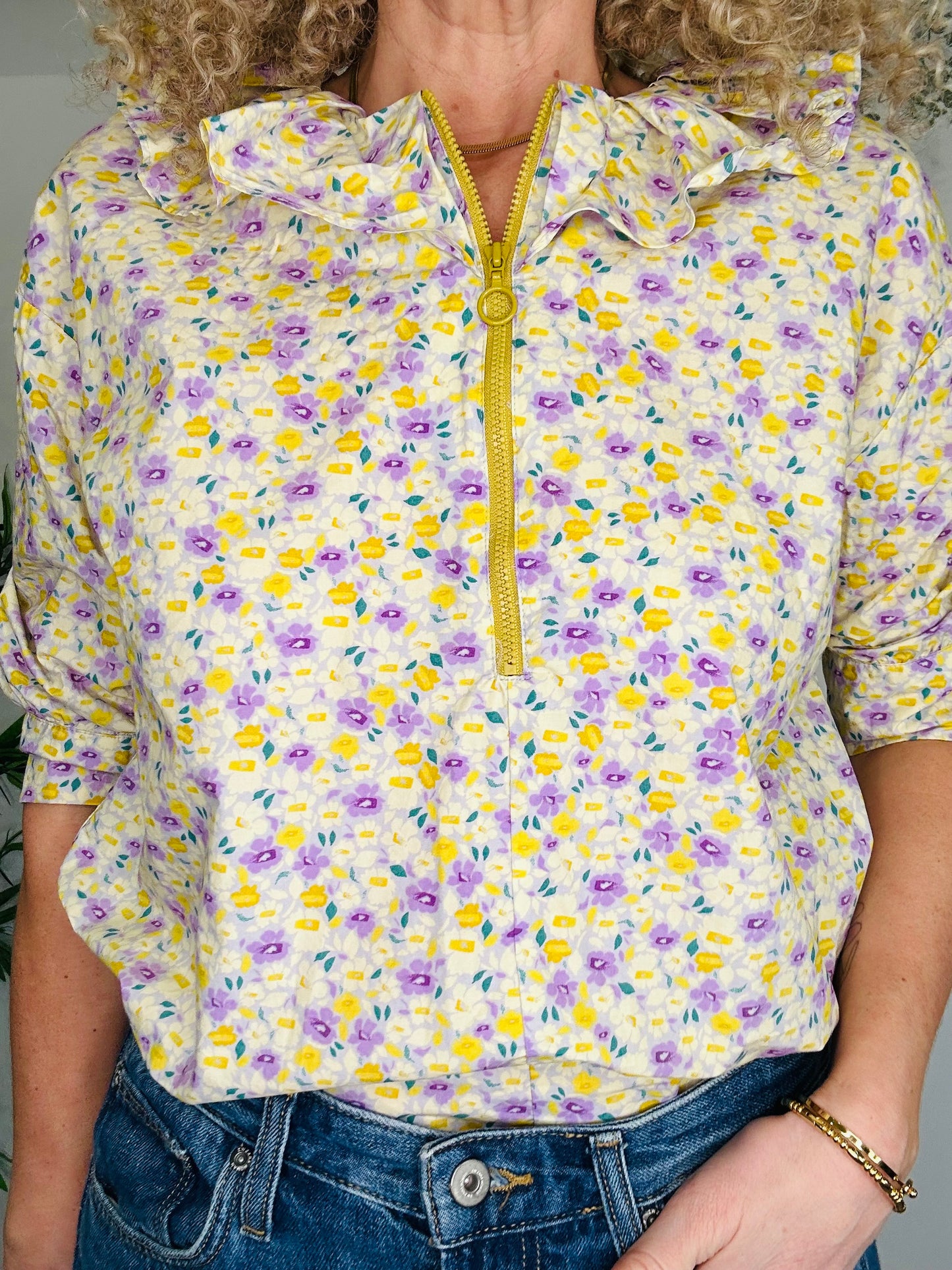Floral Blouse - Size 40