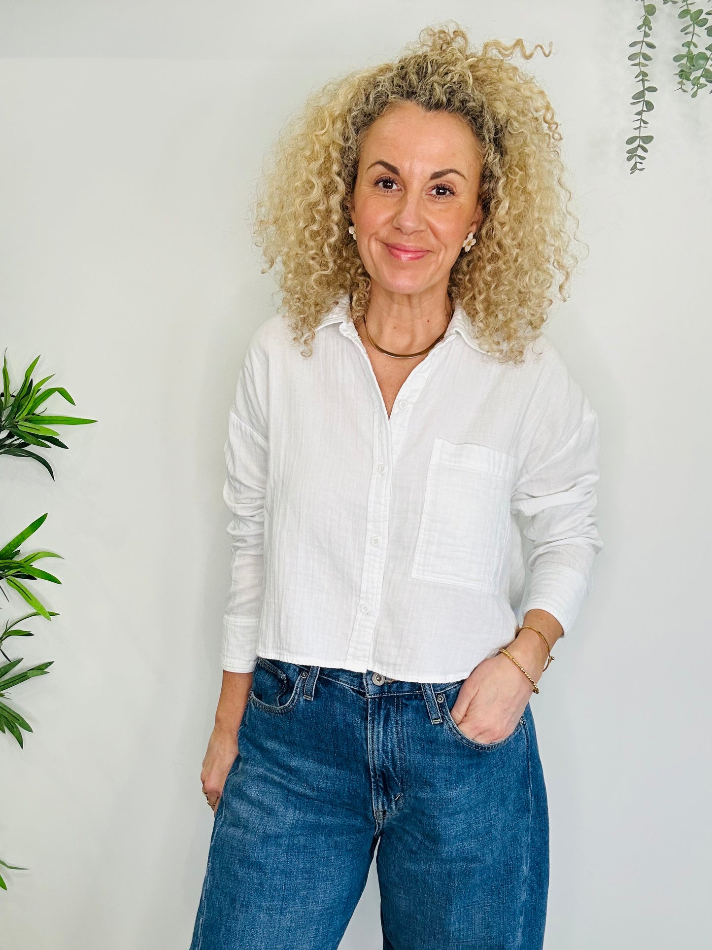 Cheesecloth Shirt - Size 12