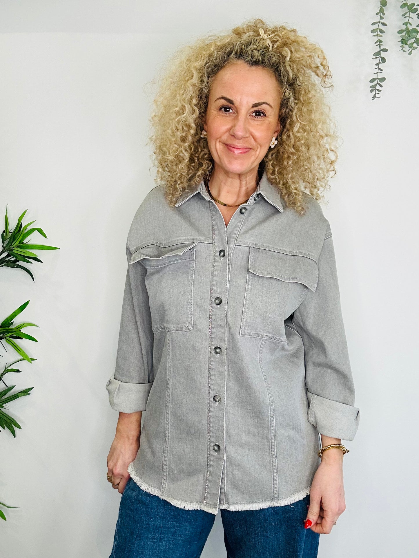 Denim Shirt - Size 40