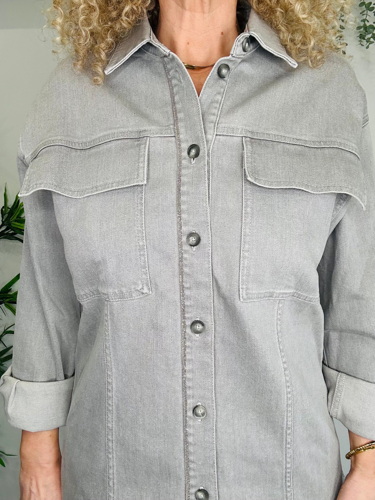 Denim Shirt - Size 40