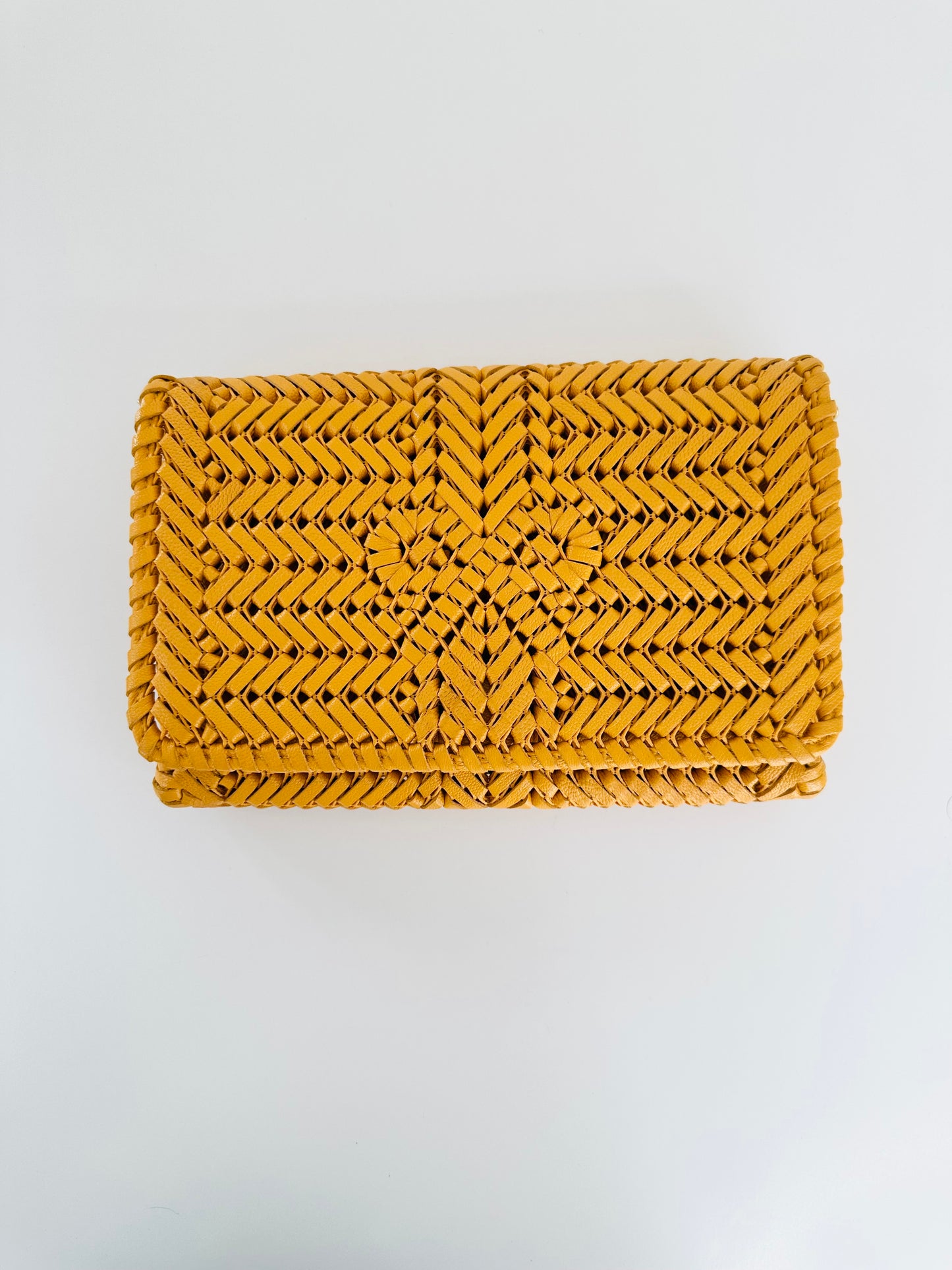 Woven Leather Neeson Crossbody Bag