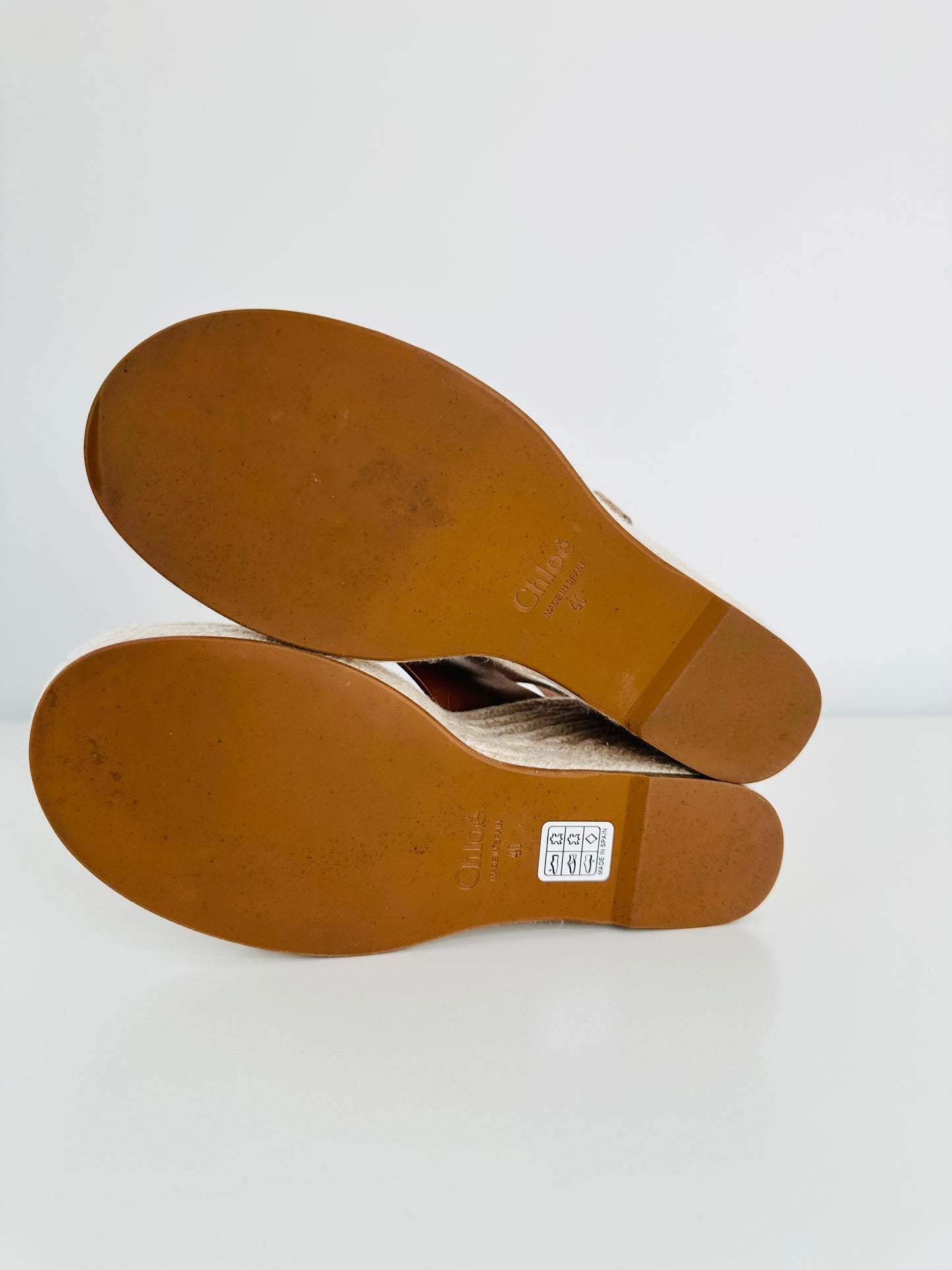 Pary Espadrille Wedge Sandals - Size 40