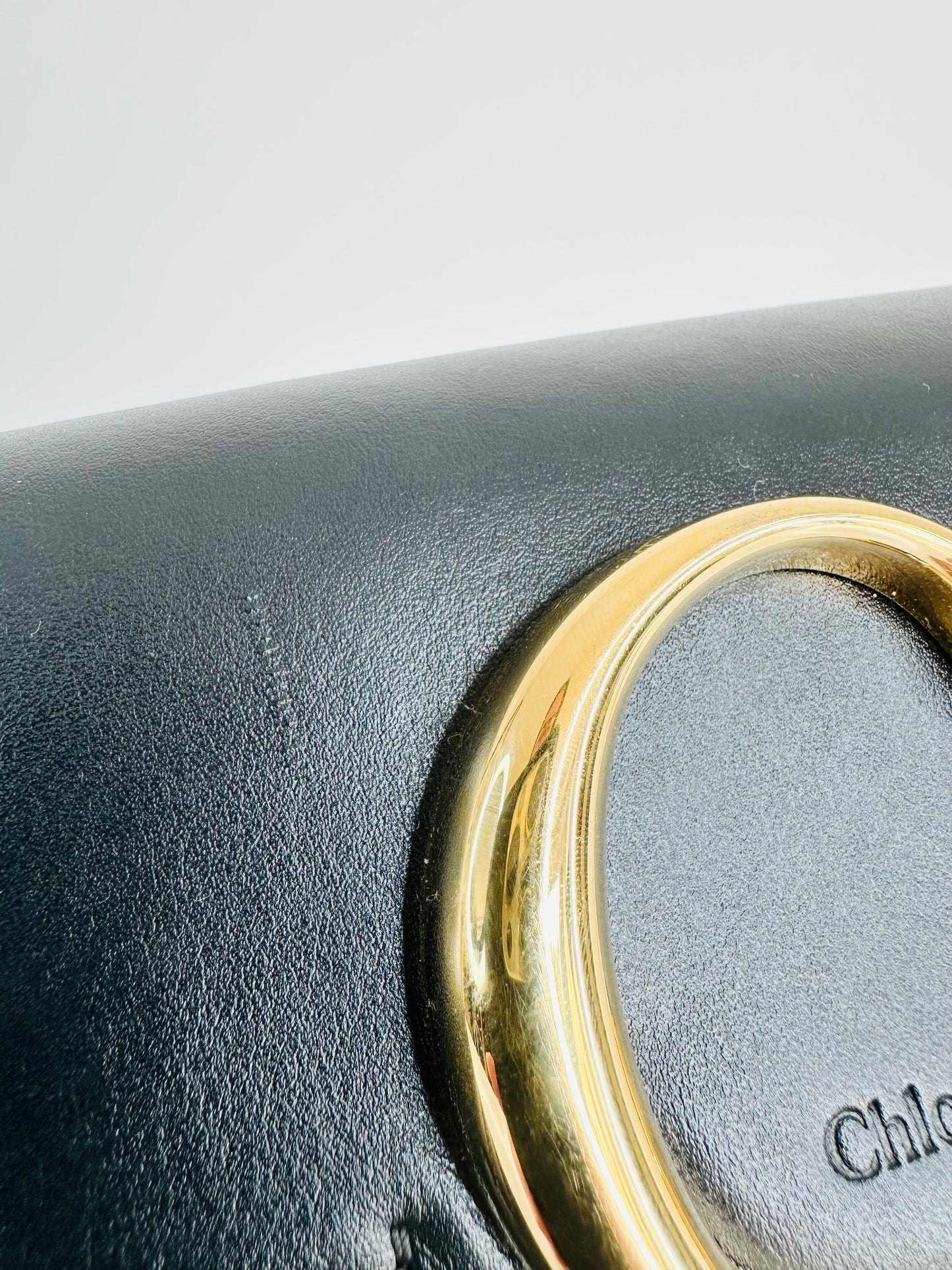Leather C Belt Bag