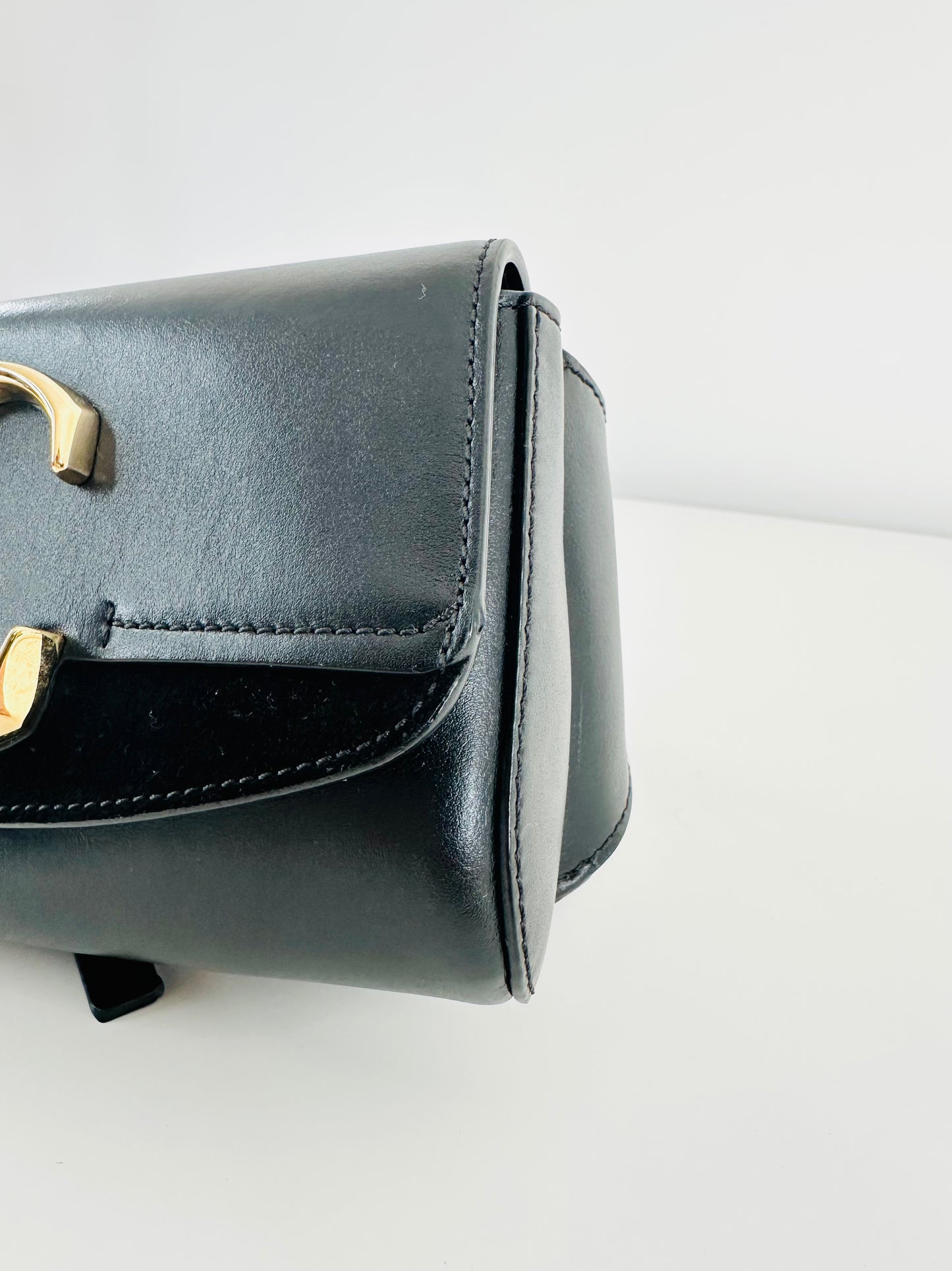 Leather C Belt Bag