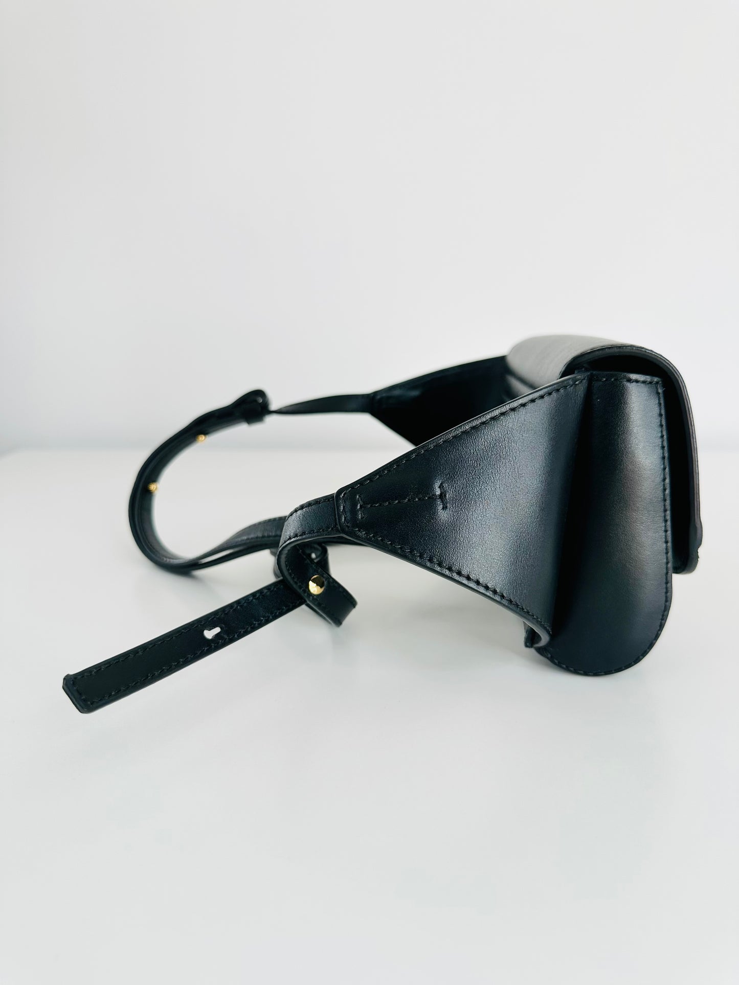Leather C Belt Bag
