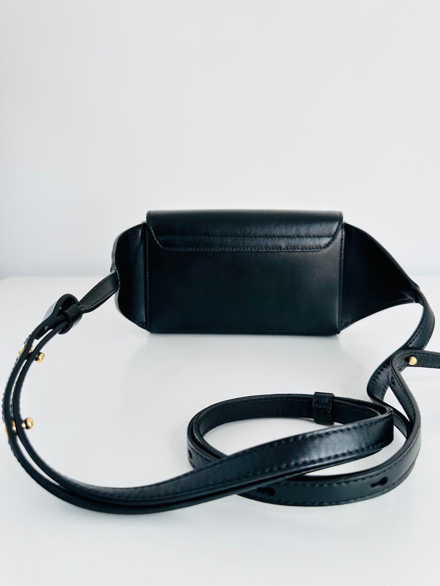 Leather C Belt Bag