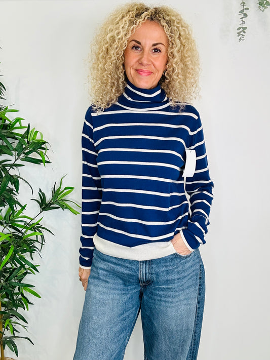 Striped Wool Jumper - Size M