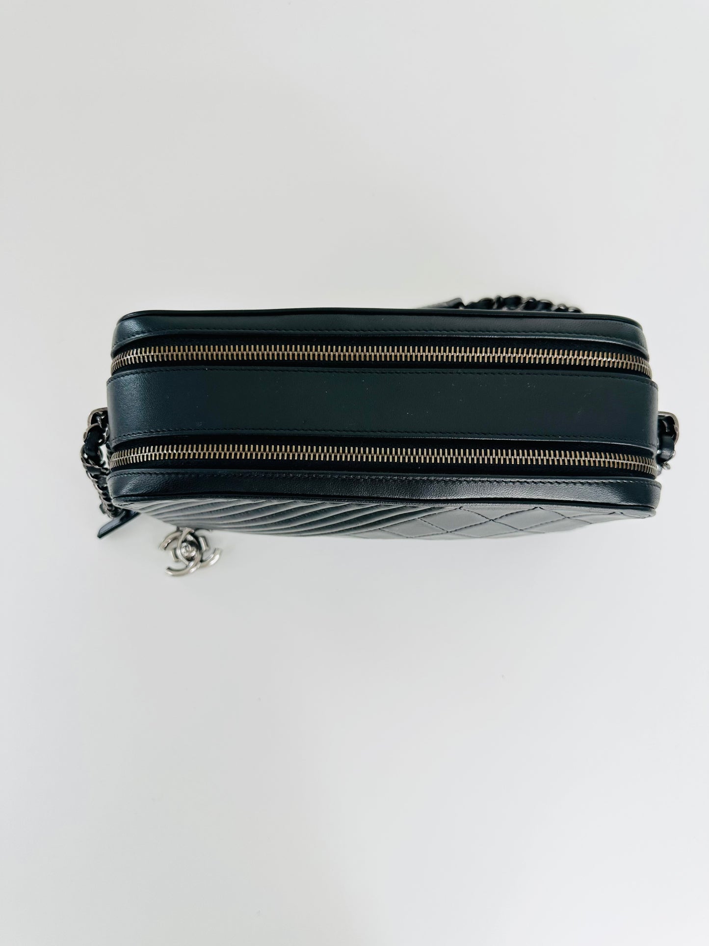 Quilted Lambskin Leather Medium Coco Boy Camera Bag