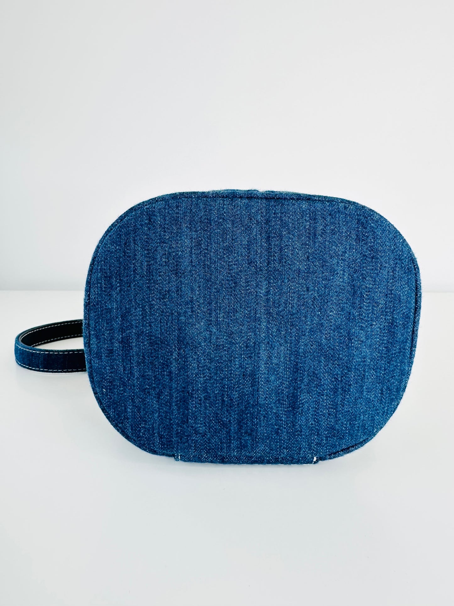 Quilted Denim Trip Vanity Case