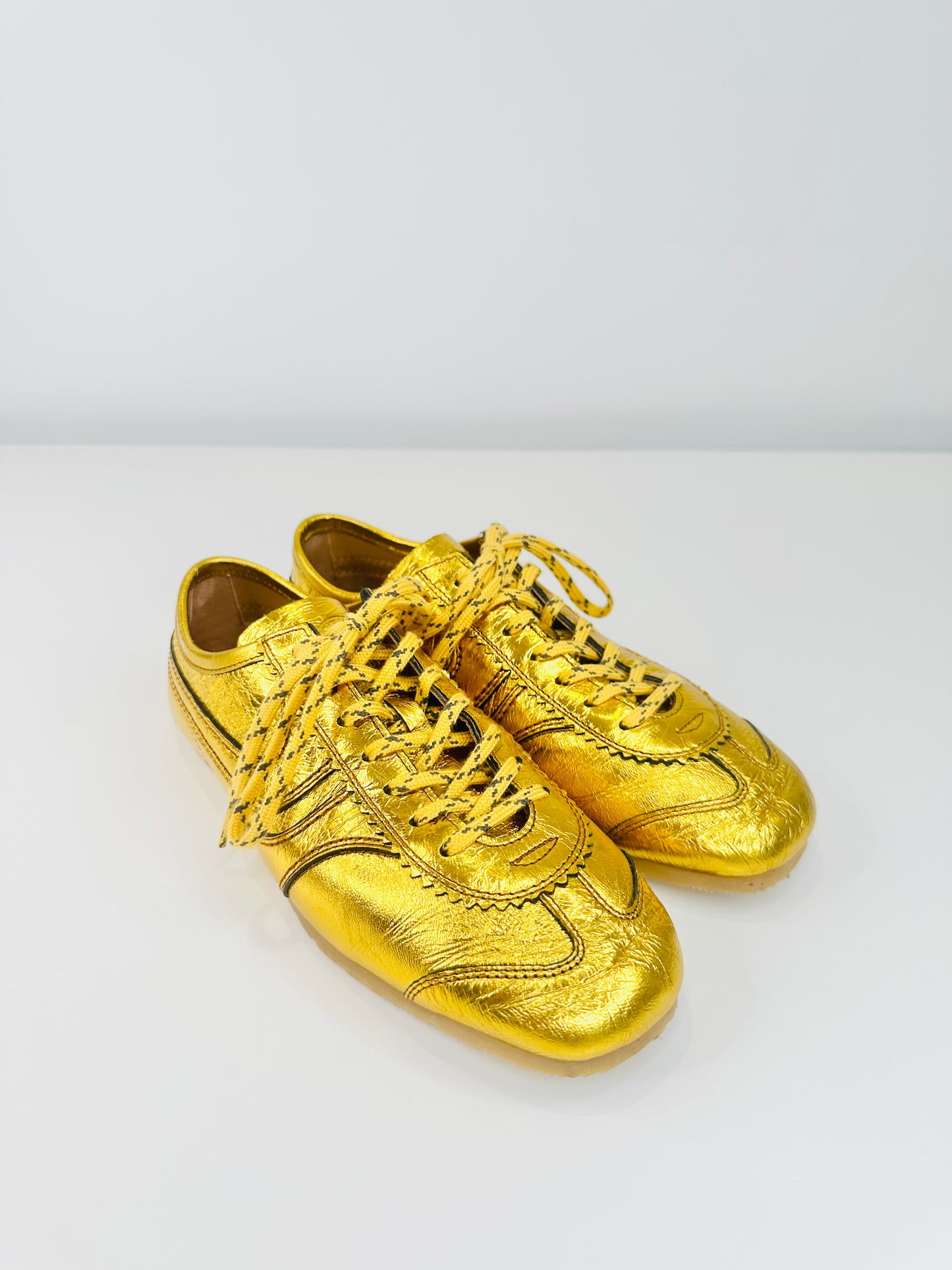 Dustin Metallic Trainers - Size 38