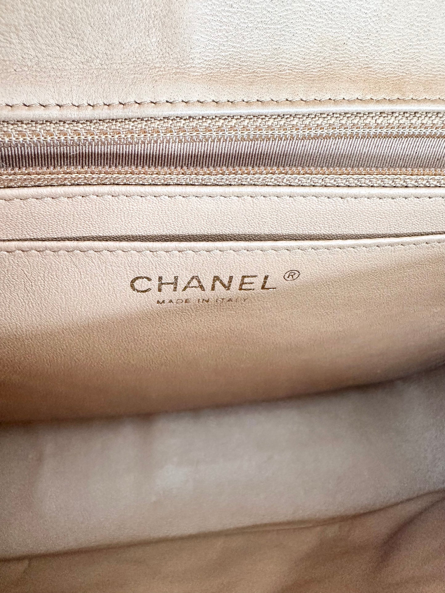 Quilted Lambskin Leather Jumbo Single Flap Bag