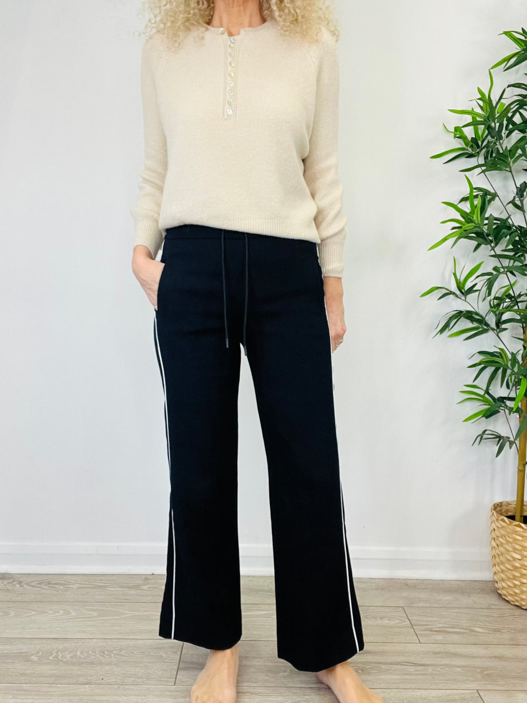 Straight Leg Trousers - Size 6