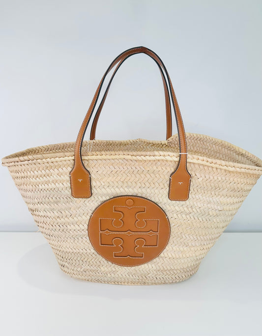 Ella Straw Basket Tote
