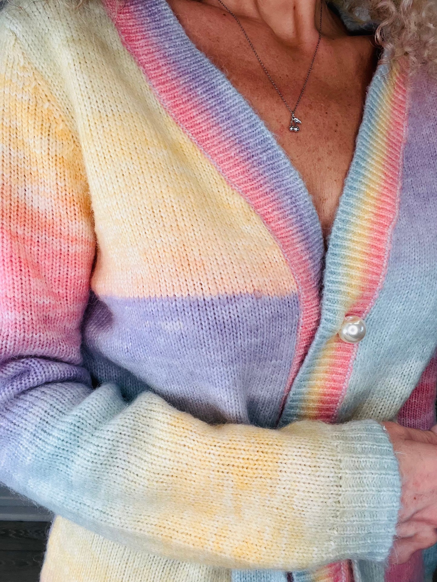 Rainbow Cardigan - Size S