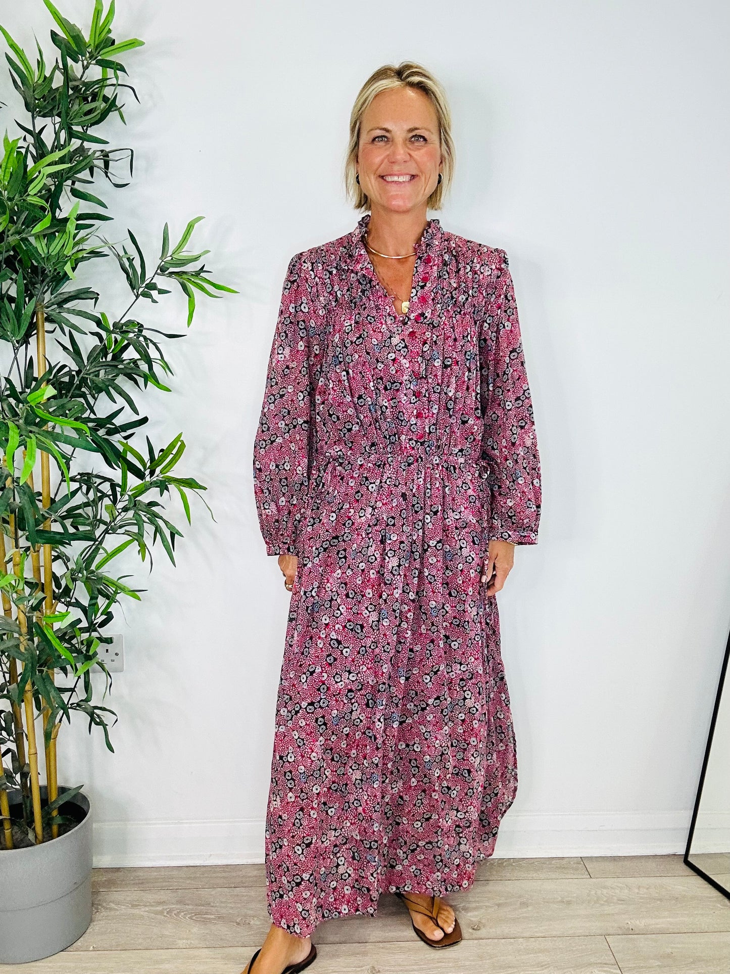 Dalida Cotton Dress - Size 36