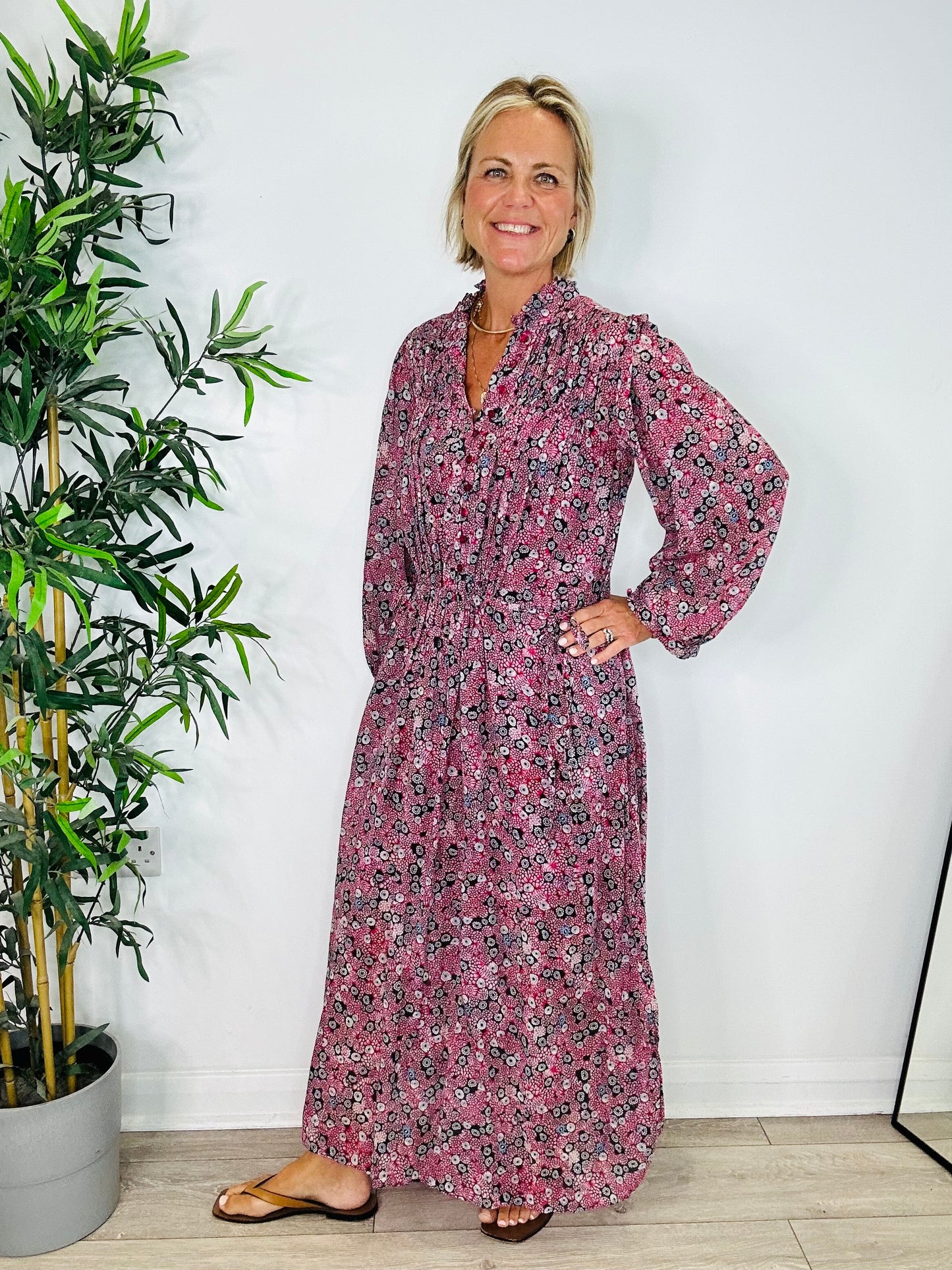 Dalida Cotton Dress - Size 36