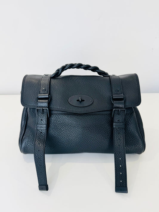 Grained Leather Alexa Bag