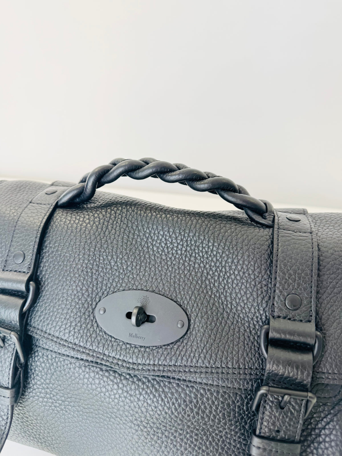 Grained Leather Alexa Bag