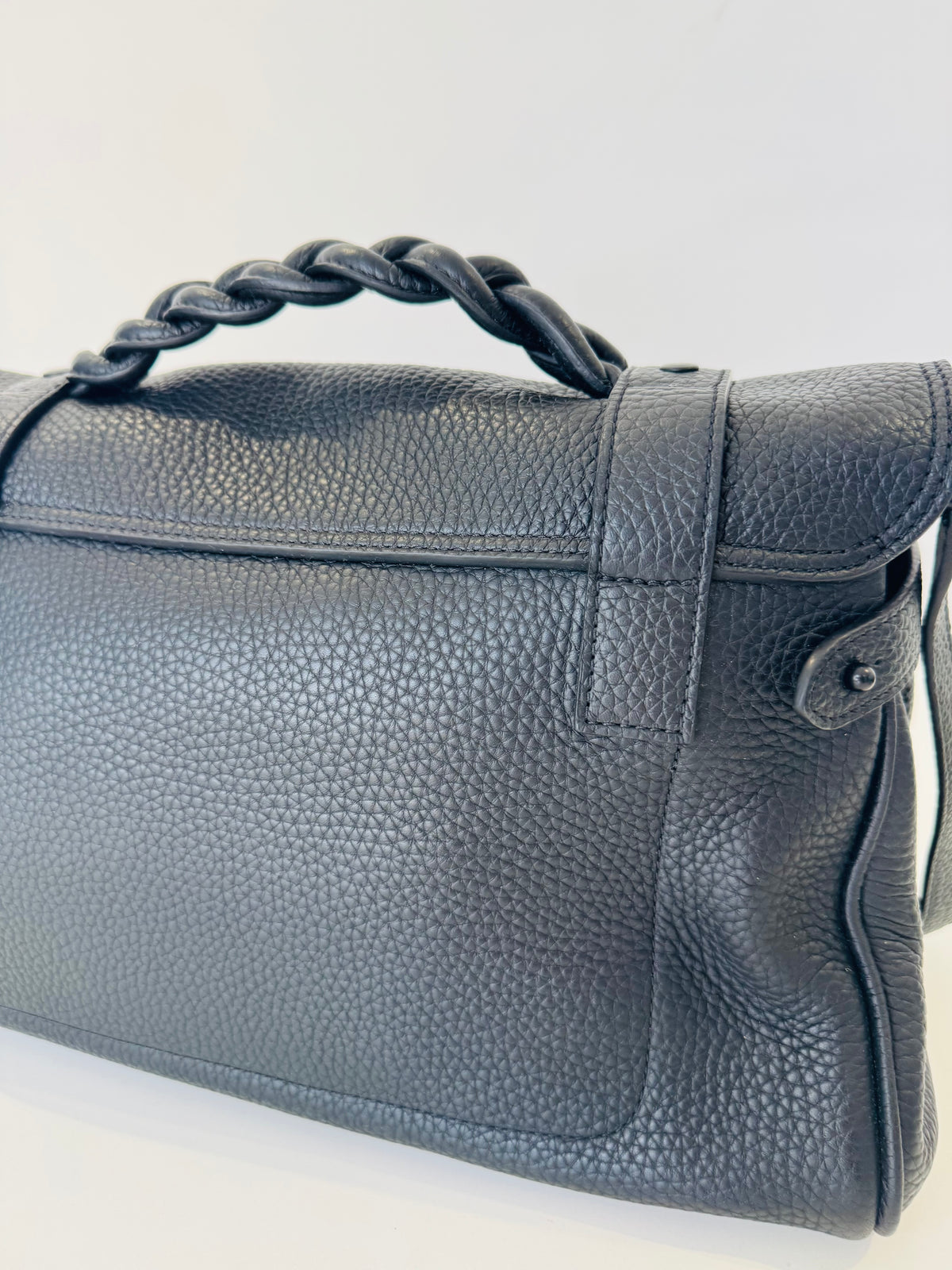 Grained Leather Alexa Bag