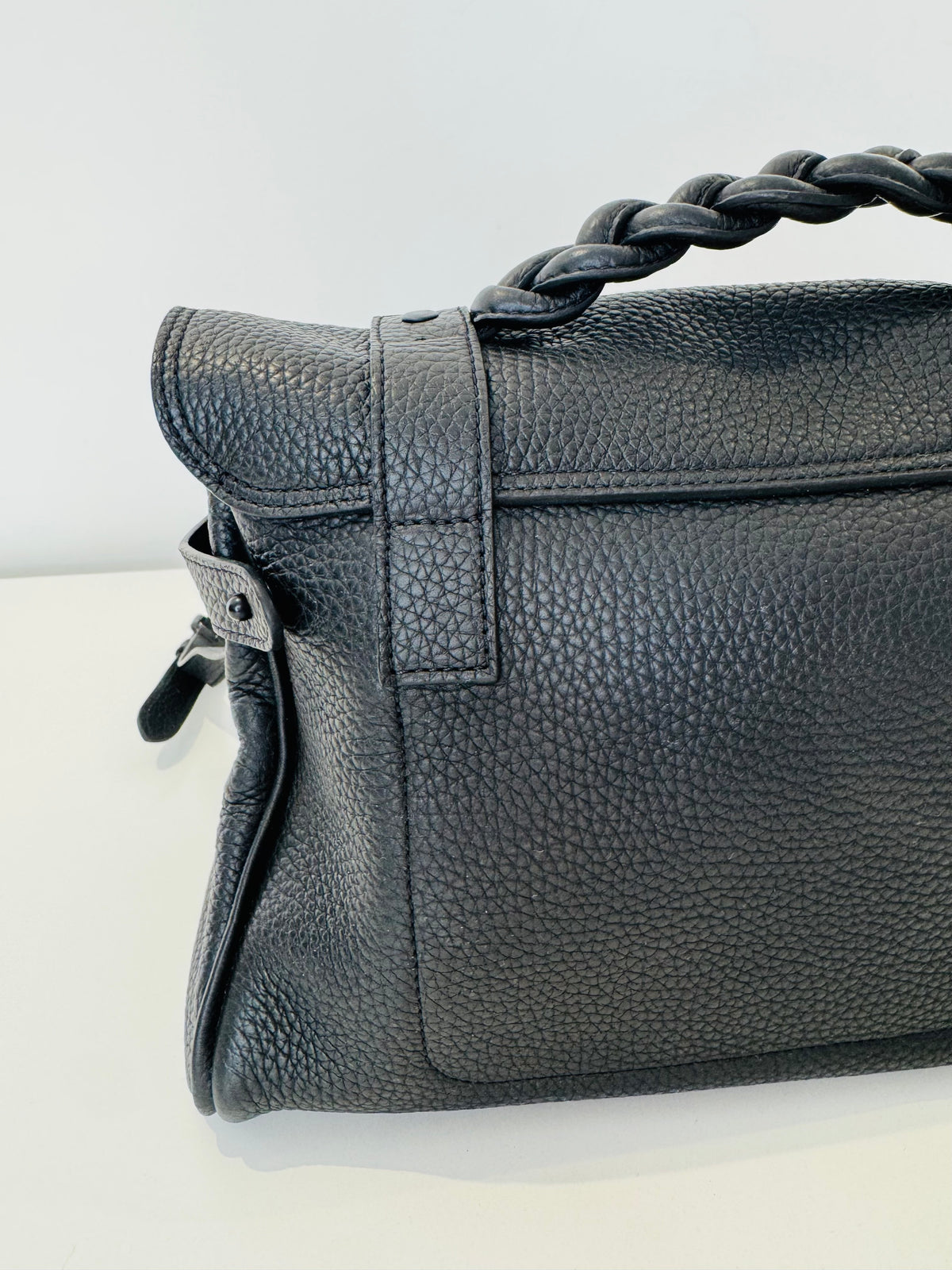 Grained Leather Alexa Bag
