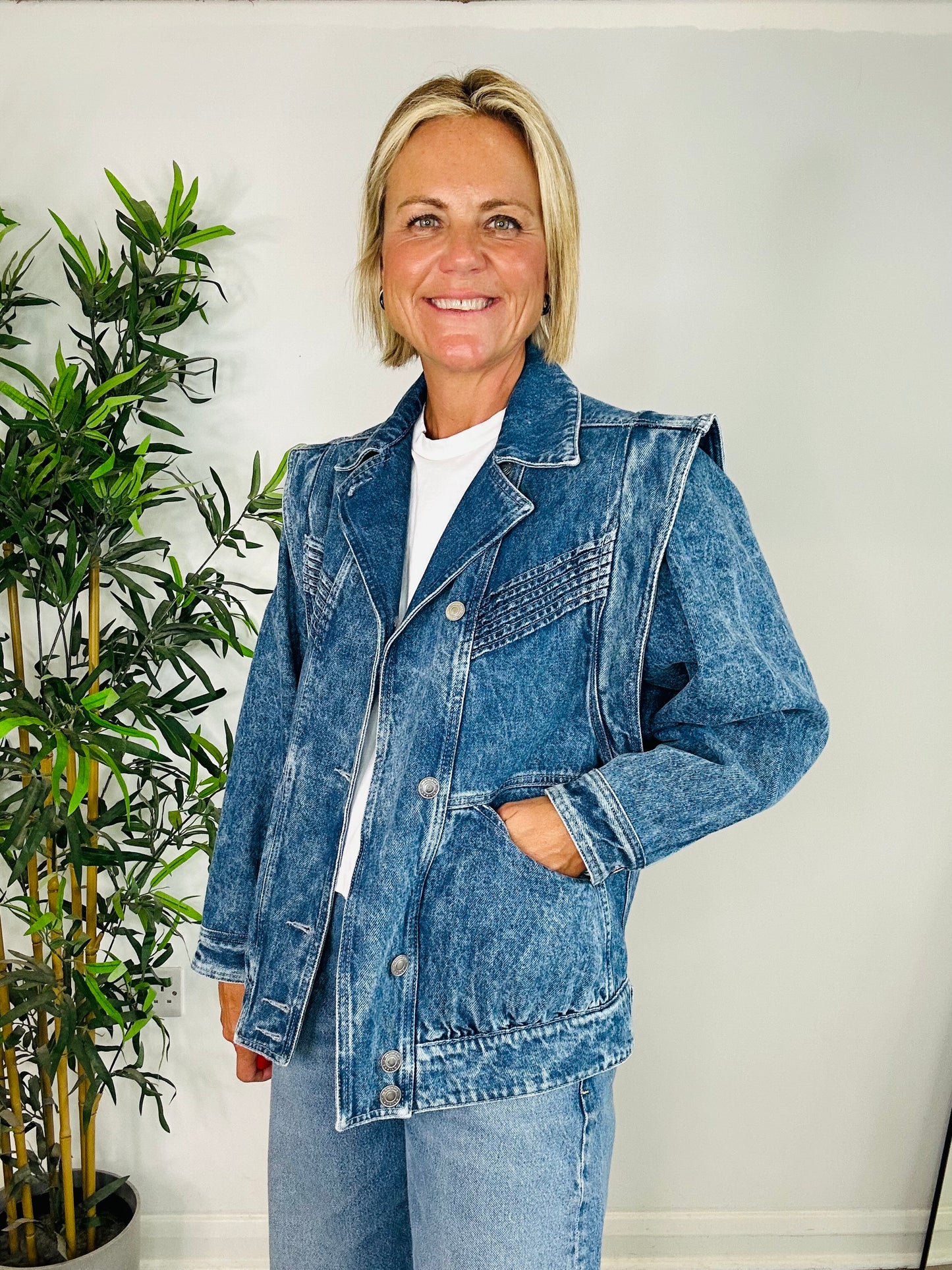 Harmon Denim Jacket - Size 34