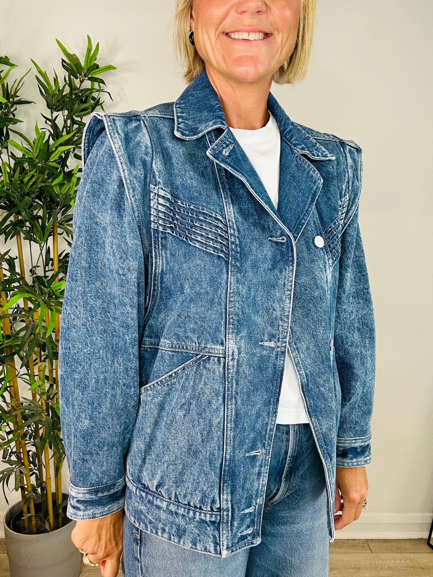 Harmon Denim Jacket - Size 34