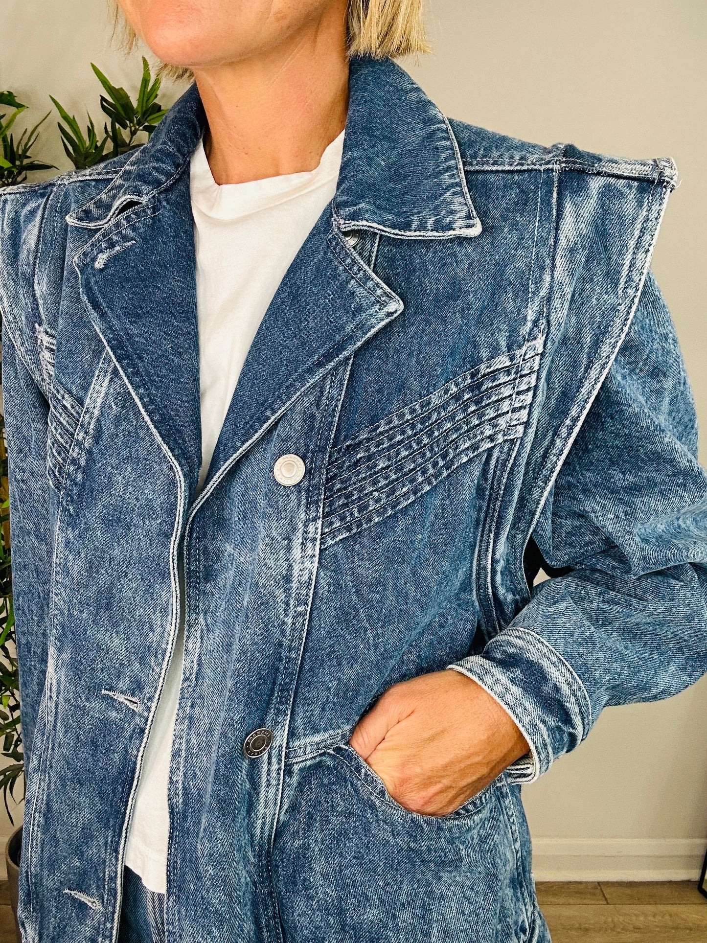 Harmon Denim Jacket - Size 34