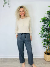 Load image into Gallery viewer, Priska Check Trousers - Size 38
